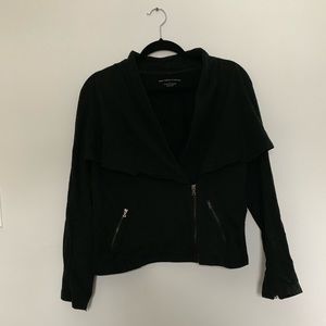 NY & Co | Black Sweatshirt with Zipper